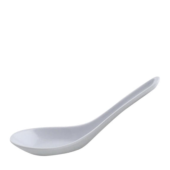 Wonton Spoon White 5 3/4"