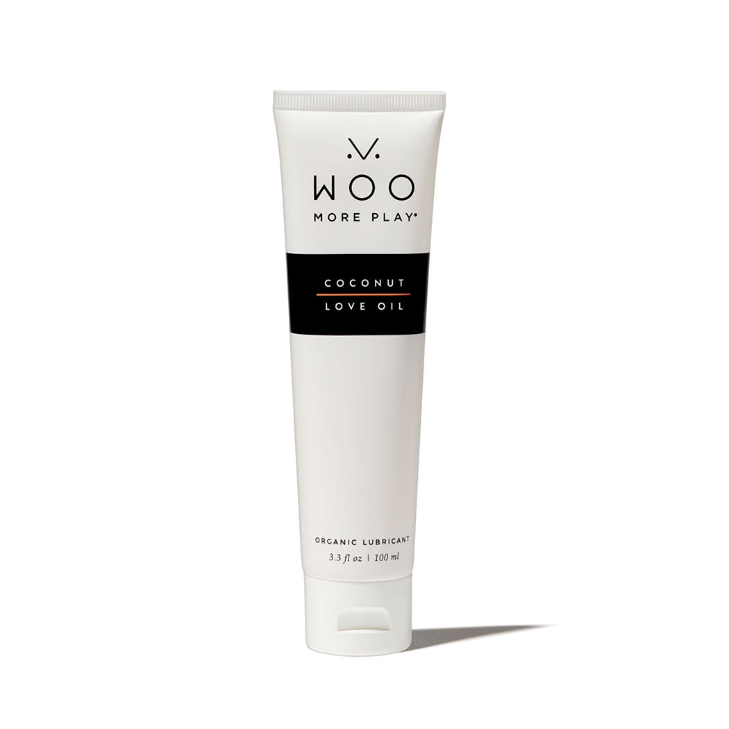 Woo More Play: Coconut Love Oil | Coconut Oil Based Lubricant | All Natural Personal Lubricant