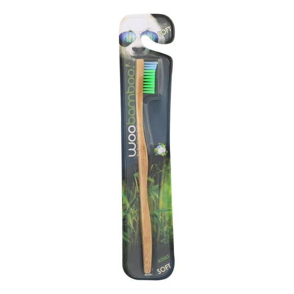 Woobamboo! Adult Soft Toothbrushes - Case of 6 - CT
