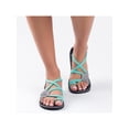 thumbnail image 1 of Woobling Bohemian Flat Flip Flops Bandages Beach Shoes Summer Casual Sandals Womens US, 1 of 4