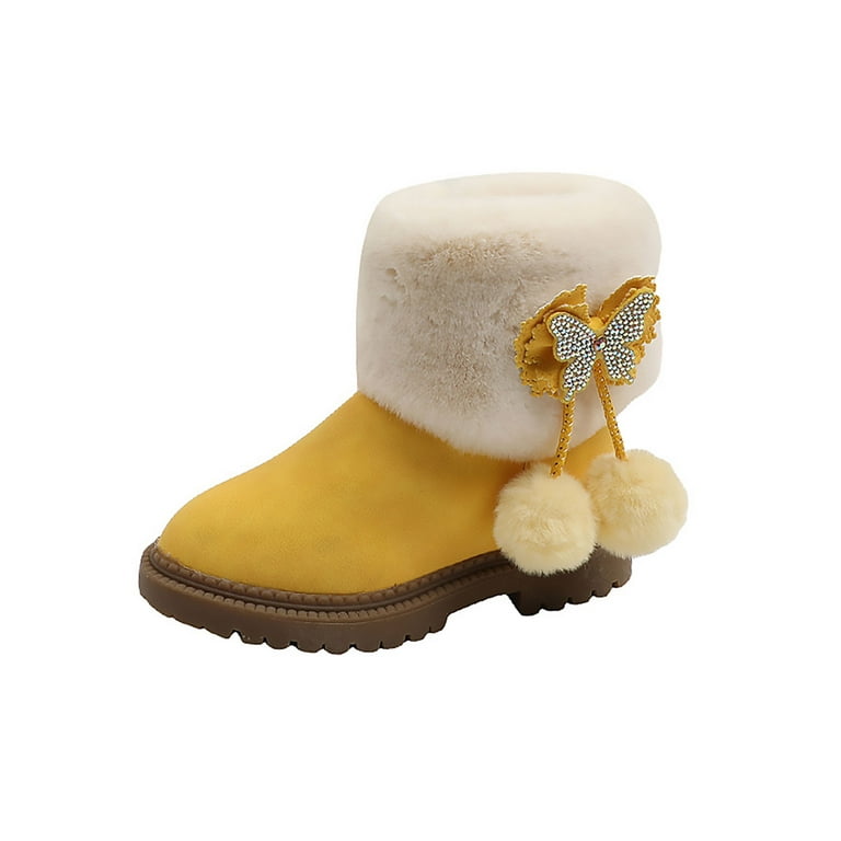 Walmart girls snow on sale boots