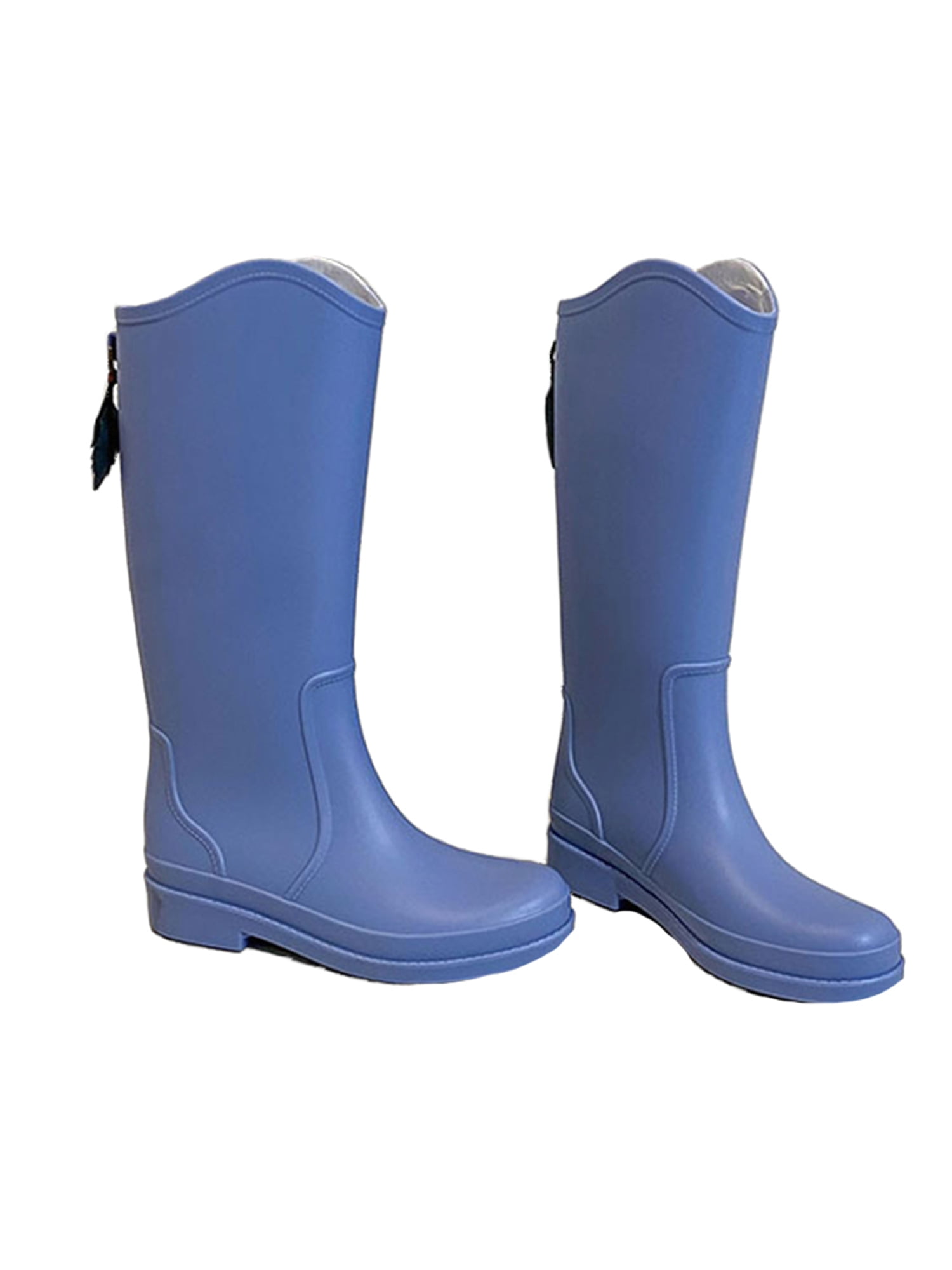 DaeRainy Women's Tall Waterproof Rain Boots - Knee-High, Anti-Slip Rubber Boots For Garden & Outdoor - View #6