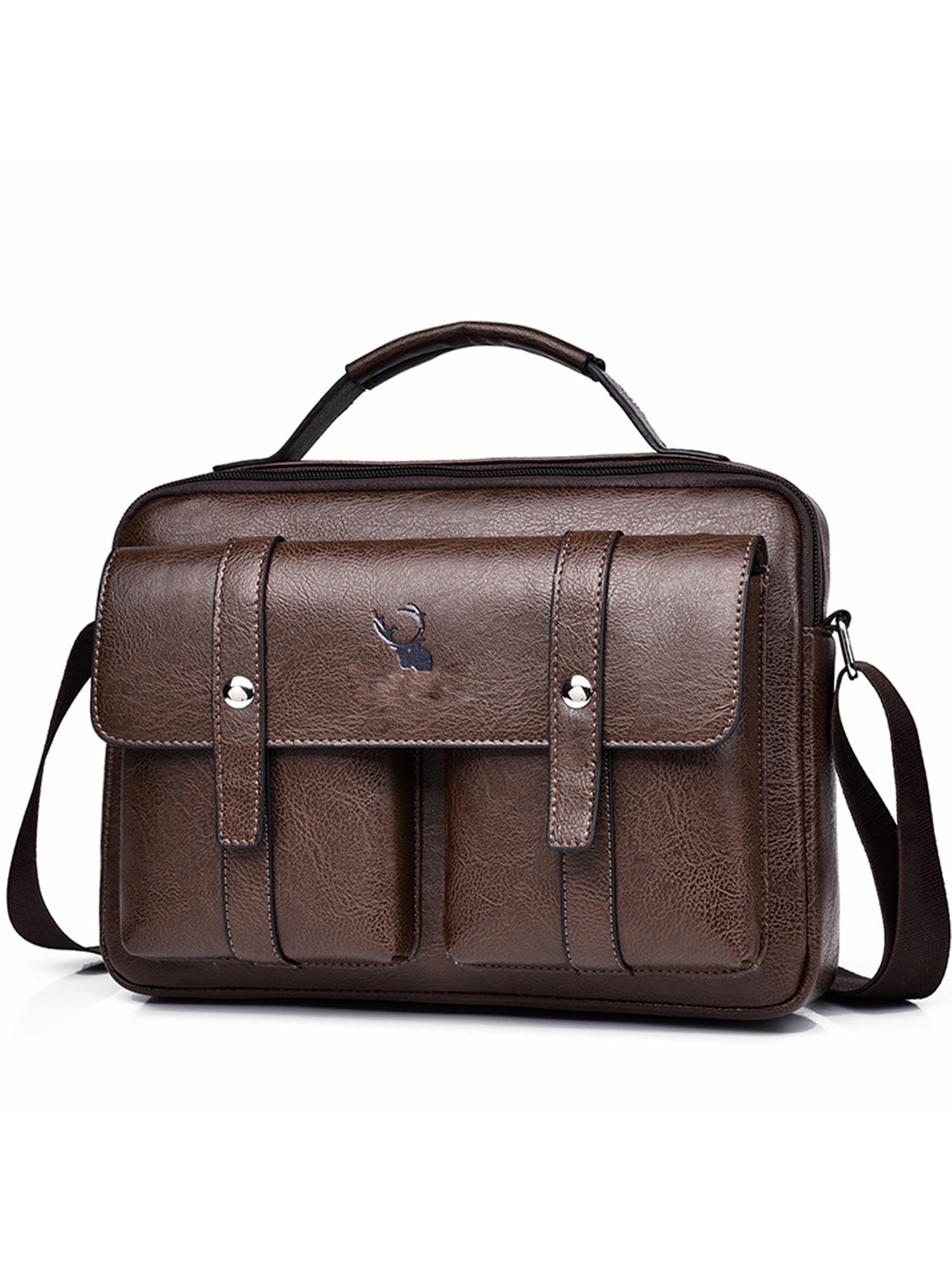 Woobling Men Briefcases Multi Pockets Shoulder Bag Messenger Waterproof