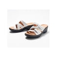thumbnail image 1 of Woobling Women Orthopedic Sandals Comfy Open Toe Mules Summer Slippers Flat Shoes, 1 of 2
