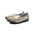 thumbnail image 1 of Woobling Womens Comfort Casual Loafers Slip on Leather Work Walking Moccasin Shoes, 1 of 6