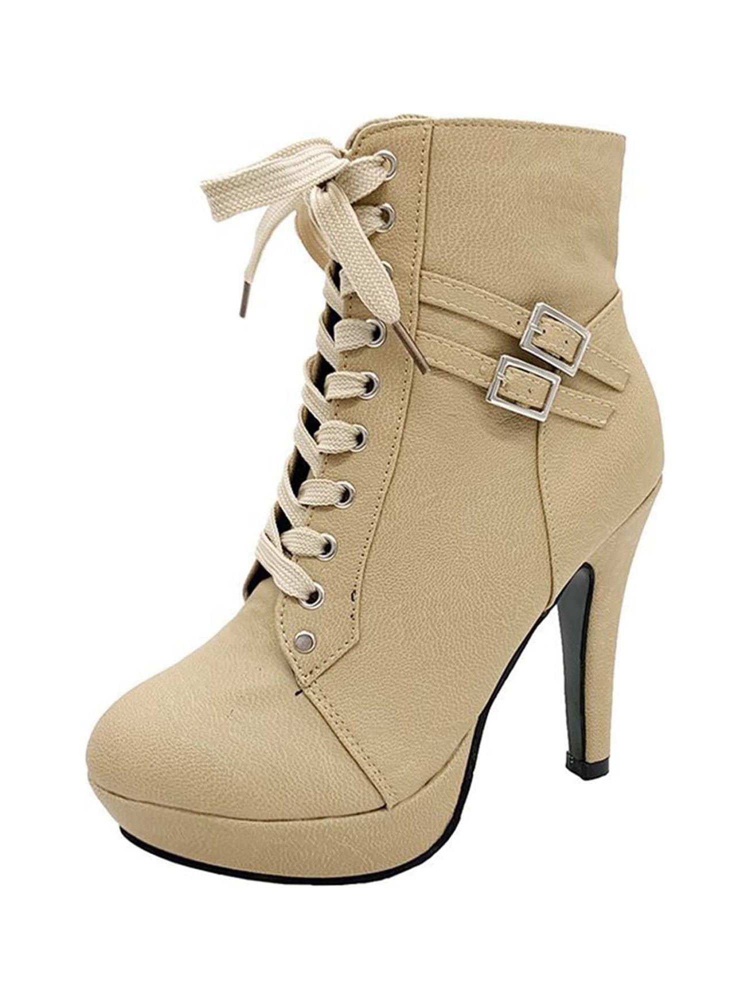 Amazon.com | Cuanbeily Women Platform Heels Rhinestone Double Bows Pointed  Toe Satin Pumps Ankle Strap Block High Heels Crystal Lace Up Wedding Pumps  Sandals Black Size 5 | Pumps