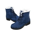 thumbnail image 1 of Woobling Womens Snow Boots Warm Ankle Booties Comfortable Lace Up Winter Shoes, 1 of 7