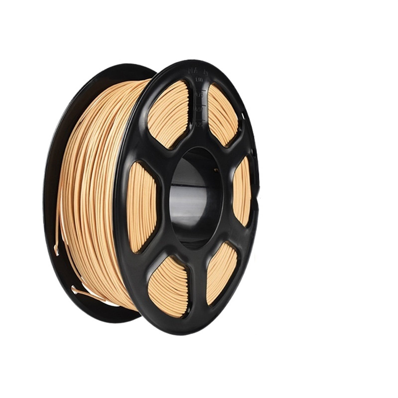 Wood 3D Printer Filament PLA Filament 1.75mm Matte Dimensional Accuracy +/- 0.03mm 1kg Spool for 3D Printing