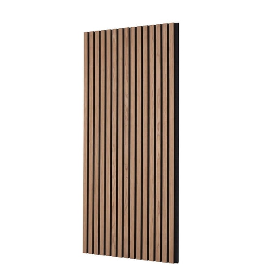 Wood Acoustic Panels, 23.6x47.2in, MDF Wall Slats for Noise Reduction