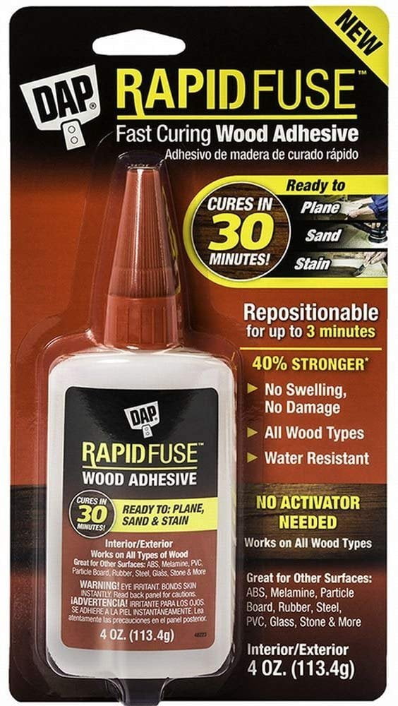 DAP Wood Adhesive 4oz — Residential Use, Standard Application