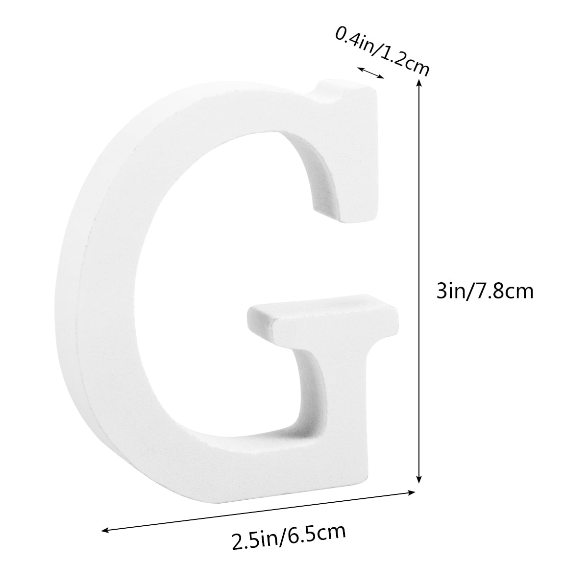 Wood Alphabet G Kids Bedroom Letter Sign Marquee Lights up Letters