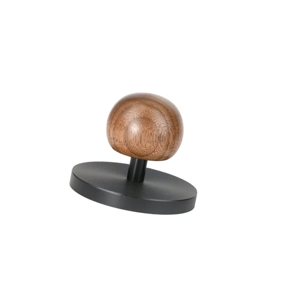 Wood And Metal Coffee Ground Tamper For Home Or Cafe Brewing Espresso Press Tool