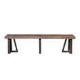 thumbnail image 1 of Wood And Metal Dining Bench Brown - Saltoro Sherpi, 1 of 3