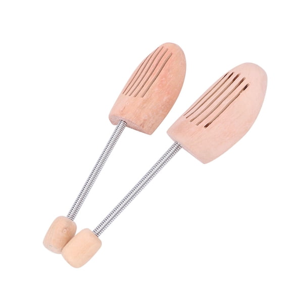 Wood Anti Deformation Anti Wrinkle Shoe Tree Keeper with Spring Column, Shoe Support, Shoe Stretcher, Shoes Shaping, Shoe Shaper for Shoe Shaping