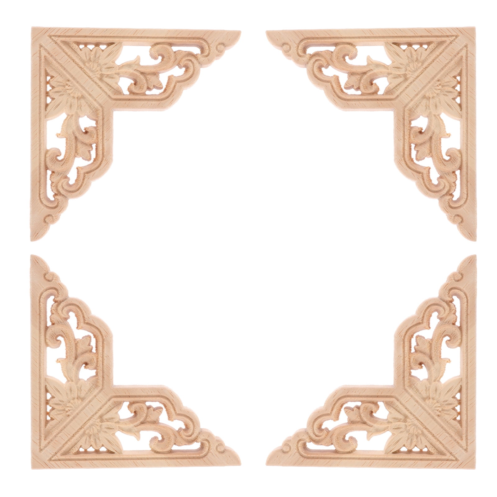 Wood Appliques Furniture Onlays Onlay Decorative Wooden