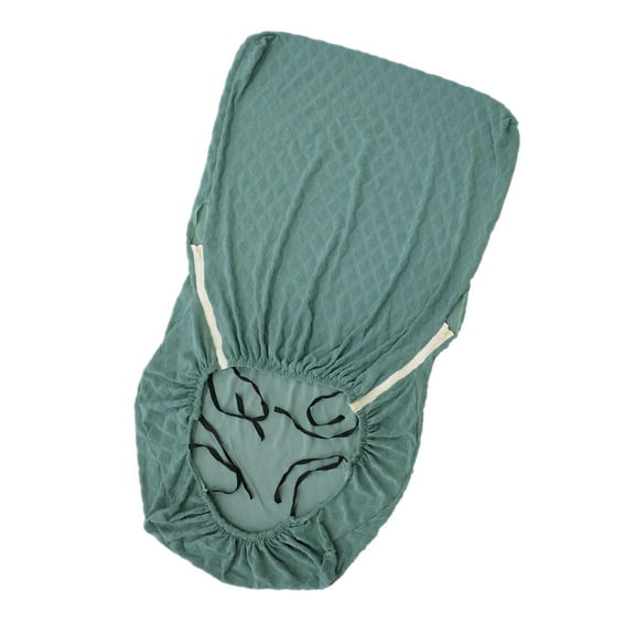 Wood Arm Chair Cover Elastic Chair Cover Comfortable Feel Made Of Polyester Spandex Jacquard Fabric Home Decor Durable Protector Accessories Dark Green