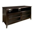 thumbnail image 1 of Wood Audio/Video Cabinet In Dark Espresso Finish, 1 of 4