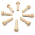 thumbnail image 1 of Wood Axle Pegs 1-1/16-inch, Pack of 25 Mini Wooden Pegs for Train Craft, Fits 1/4-inch Hole Wooden Wheels for Crafts, by Woodpeckers, 1 of 8