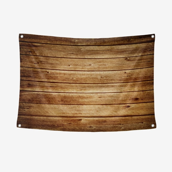 Wood Backdrops for Photography Thickened Spring Yarns Background Cloth - Heat Transfer Printing HD non-Fading Indoor And Outdoor Wear-Resistant Decorative Cloth 35.4*59IN/90*150CM