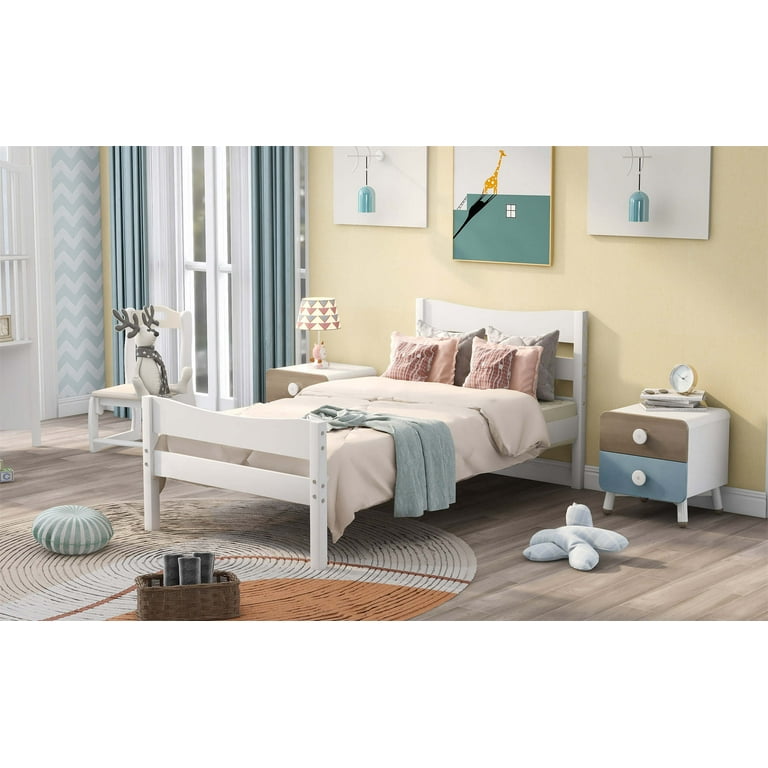 Platform bed frame store twin walmart