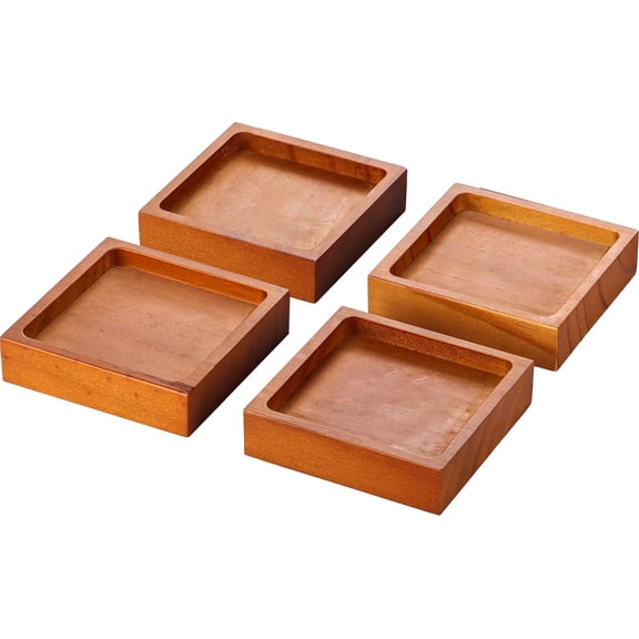 Wood Bed Furniture Risers 1 Inch, Solid Pine Wood Furniture Risers: Enhance Durability, Comfort, and Style with Effortless Installation and Added Functionality