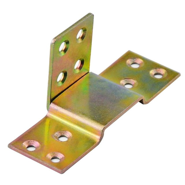 Wood Bed Rail Metal Bracket Fastener Fitting Furniture Connector Color