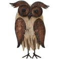 thumbnail image 1 of Wood Bird Figurine Home Decor Accent, Rustic Bird Statue Tabletop Decoration Owl Decor for Living Room Bedroom Office Decoration, Abstract Bird Figurine Spring Summer Autumn Decor (Rust Color A), 1 of 7