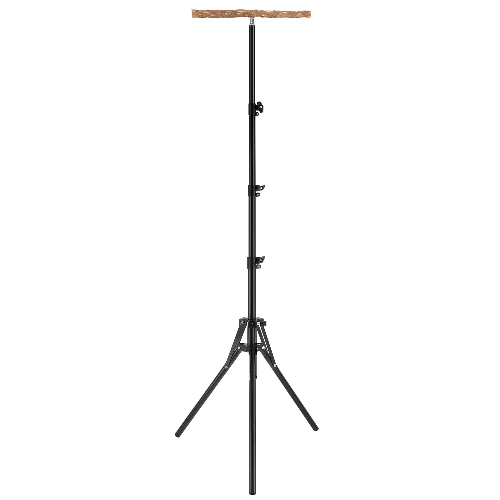 Perch Rack Wood Bird Perch Stand Easy to Install Bird Shower Perch 16-63 in Height ...