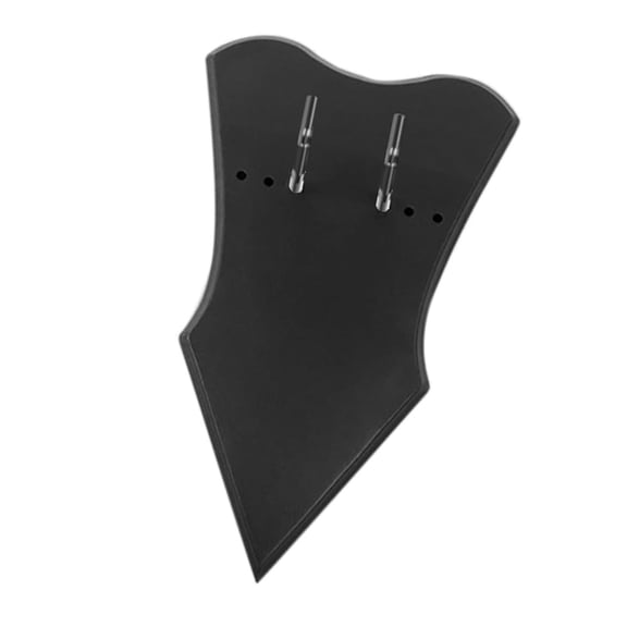 Wood Blade Display Stand Decorative Blade Rack Shield Hanging Board Vertical Mount for Collector Room