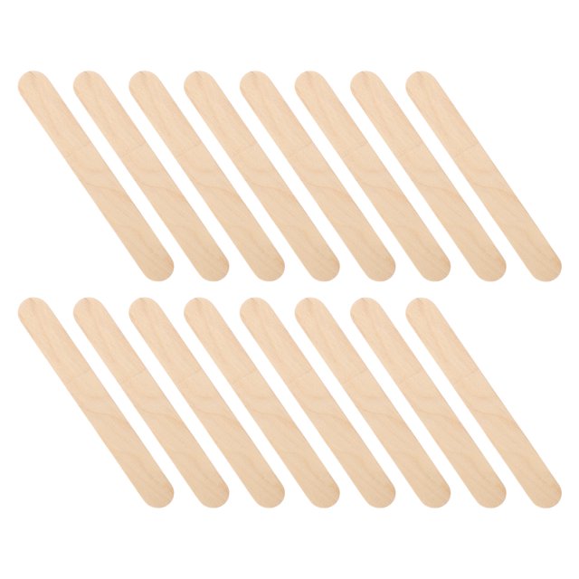 Wood Blank Sticks Wax Sticks Wooden Tongue Sticks Waxing Applicator