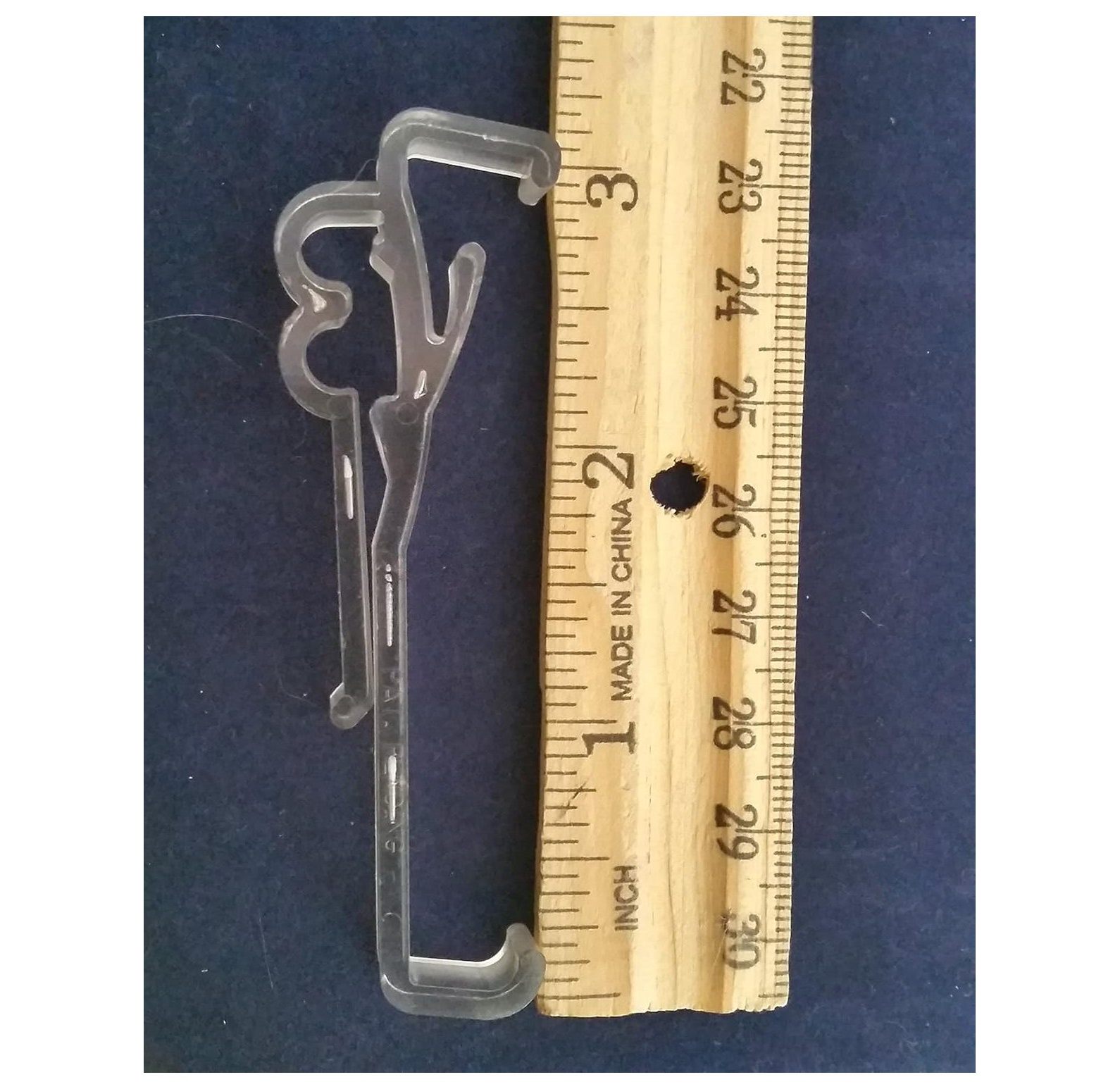 Wood Blind Valance Clip 3 Inch for Wood Blinds, Faux Blinds, and Other