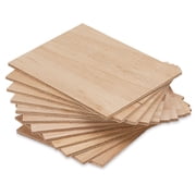 Wood Blocks - 12 Pieces, 6 x 8, Mahogany