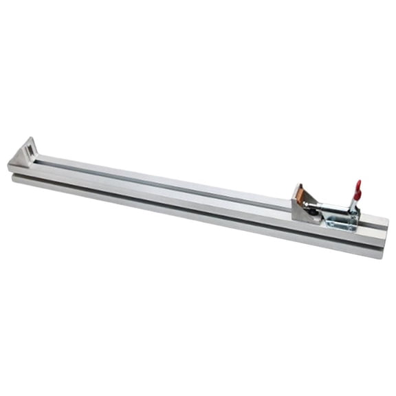 Wood Board Clamp Sturdy Guide Rail Universal Adjustable Jig Fixture Slot Durable, Woodworking Tool Guide Ruler Fixing Clip, Woodworking Parts 0.6m