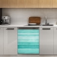 thumbnail image 1 of Wood Board With Horizontal Lines Printed Dishwasher Magnet Cover Decorative Sticker for Home Cabinet Kitchen 23" x26", 1 of 5