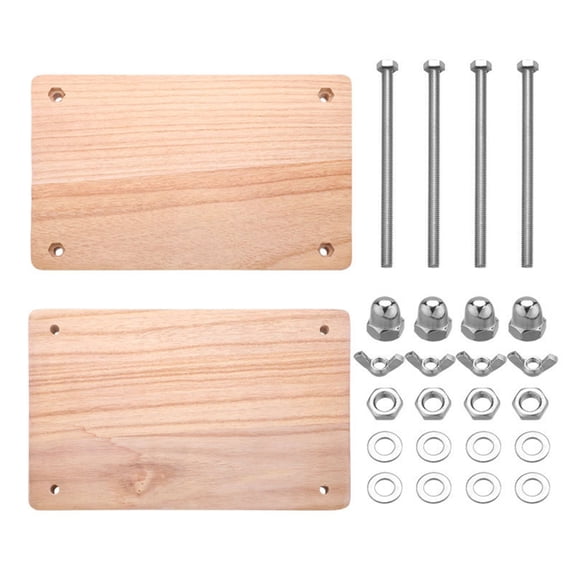 Wood Book Press Flat Paper Binding Tool for Home Desktop Greeting Cards Bookbinding Machine Supplies