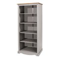 thumbnail image 1 of Wood Bookcase 5 Shelf Corona Gray | Furniture Dash, 1 of 5