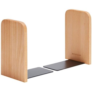 Owl Bookends Gold - Heavy Duty Resin Book Stoppers With Non-Skid Base For Shelves & Decor