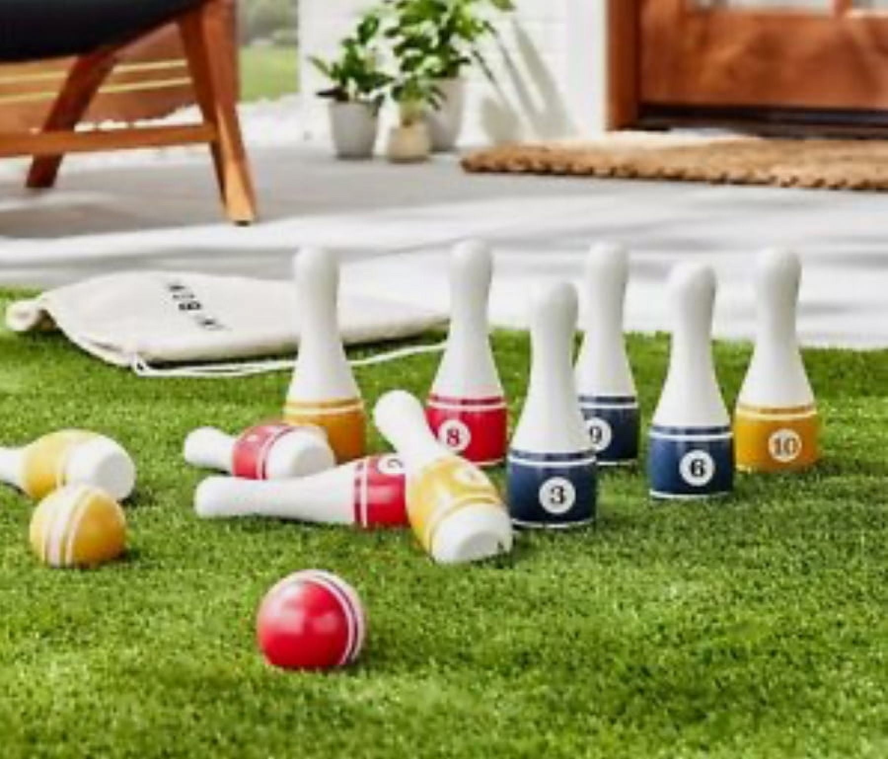 Backyard Lawn Bowling Game – 2024 Indoor and Outdoor Family Fun for Kids and Adults