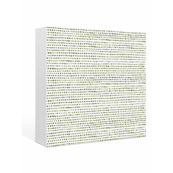 Wood Box Sign Sage Green Micro Dots Square Boxes Sgin Desk Decor Decorative Wood Block Plaque Modern Abstract Linear Rows Wooden Signs for Home Tabletop Shelf Wall Office Table Decor Gifts 6"x6"