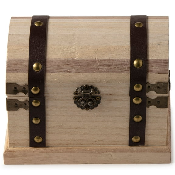 Wood Box With Metal Accents by Make Market