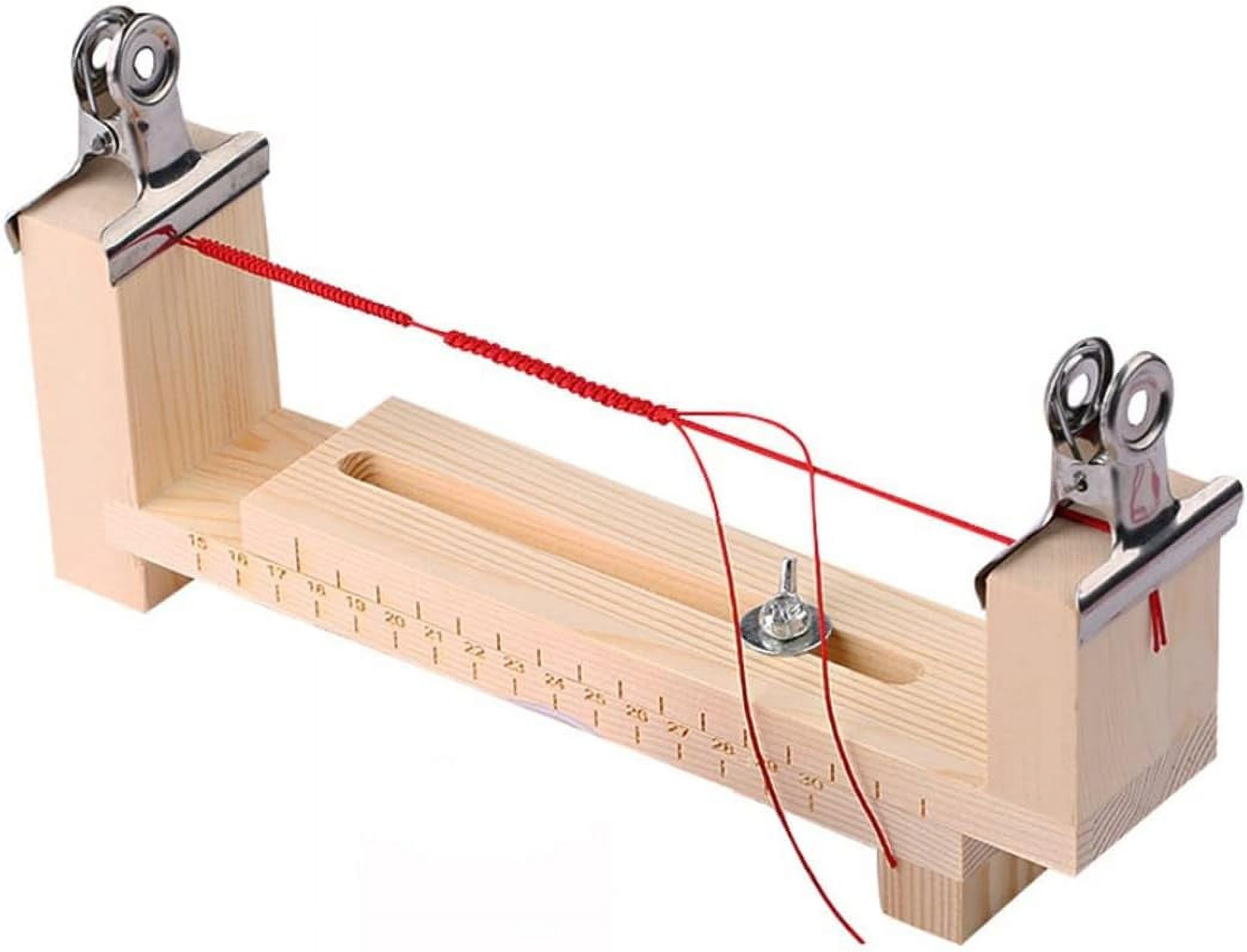 Crea Braccialetti Paracord Come Un Pro: Kit Jig Regolabile In Legno E Acciaio Inox Per Braccialetti, Cordini E Portachiavi Fai Da Te