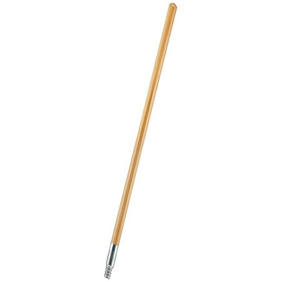 Wood Broom Handle 72 Inch - Replacement Broomstick for Indoor/Outdoor Use, Mops, Rakes, Garden Tools, Fitness Pole, Hoe - Natural Wooden Handle