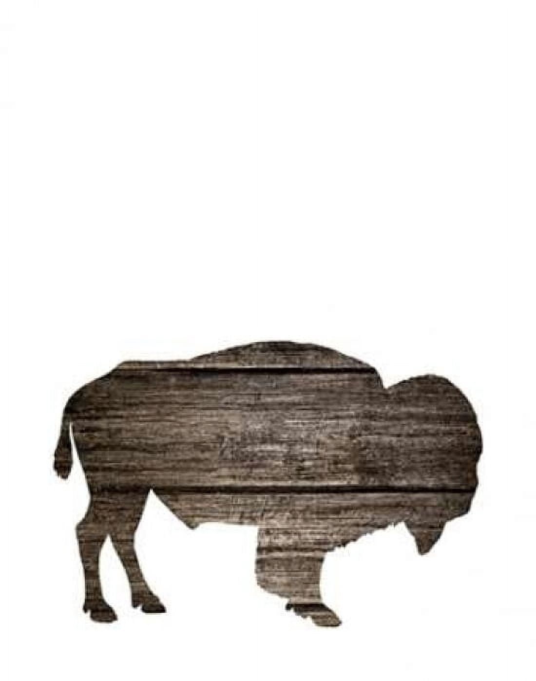 Wood Buffalo Canvas Art - Tara Moss (22 x 28)