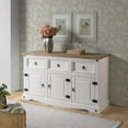 thumbnail image 1 of Wood Buffet Sideboard Corona Snow | Furniture Dash COW388, 1 of 8
