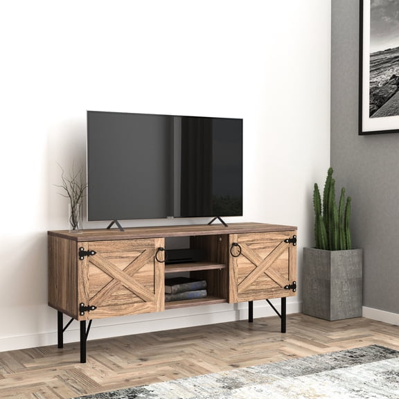 Wood Build - Vintage TV Presentation - Entertainment Nook - Add Character