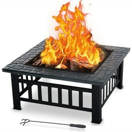 Outdoor Fire Pit, SEGMART 32 Outdoor Fire Pit, SEGMART 32