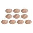 thumbnail image 1 of Wood Button Plugs 0.4 Inch Oak Hardwood Screw Hole Furniture Plugs 10Pcs, 1 of 3