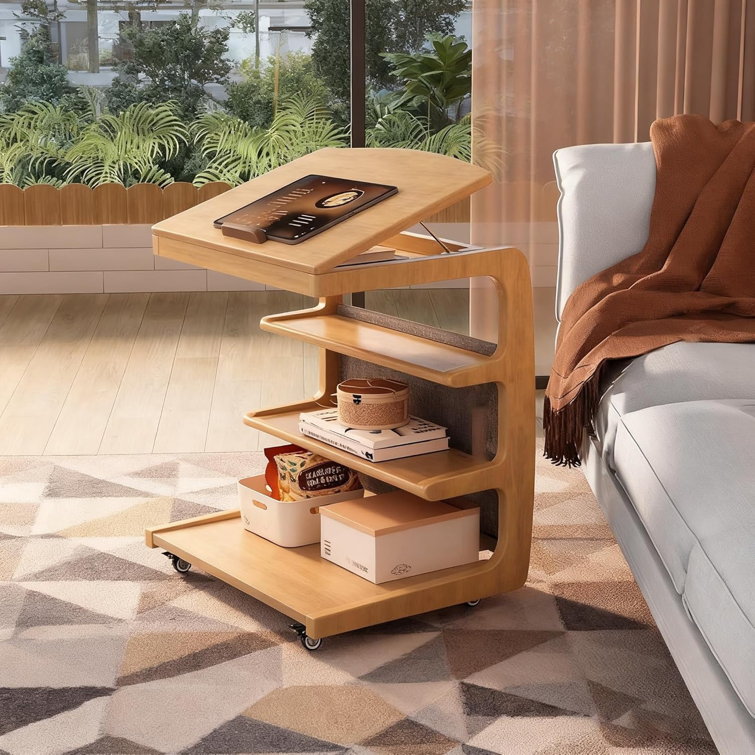 Tv Tray With Wheels