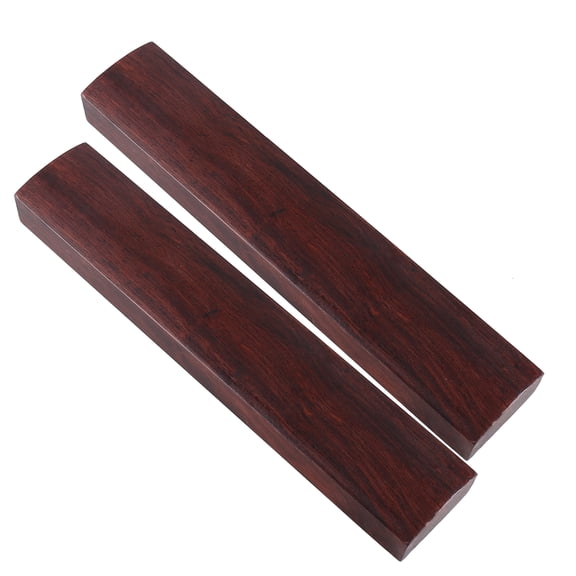 CIMAXIC Rectangular Wooden Paperweight for Calligraphy Desk Decor Durable Black Wood