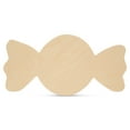 thumbnail image 1 of Wood Candy Cutout 6-inch x 12-inch, Pack of 6 Unpainted Wood Cutouts for Wood Christmas Decorations and Crafts, by Woodpeckers, 1 of 6